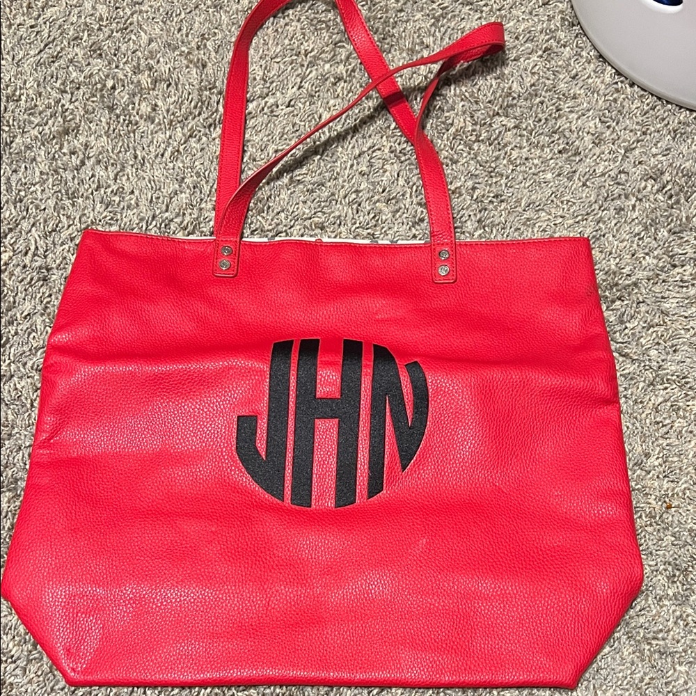 Thirty-One Red Tote Bag